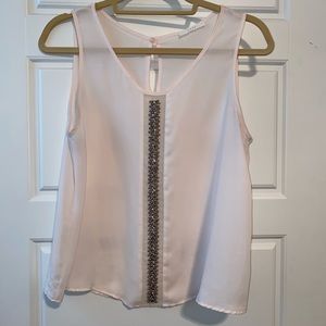 Blush dress tank